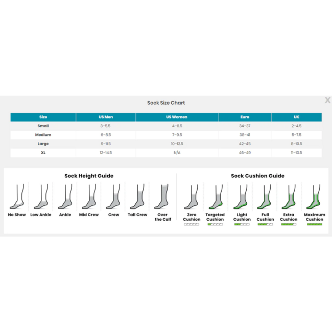 Smartwool Unisex Athletic Stripe Targeted Cushion Crew Sock