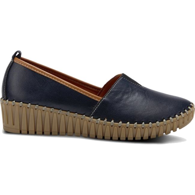 Spring Step Women's Tispea Wedge Tispea Navy