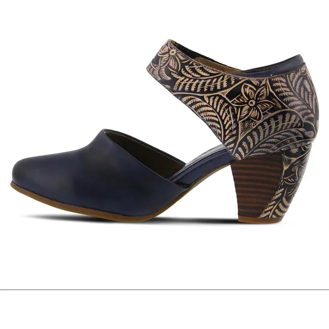 L'Artiste Women's Toolie Heel Blue