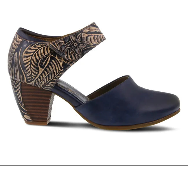 L'Artiste Women's Toolie Heel Blue