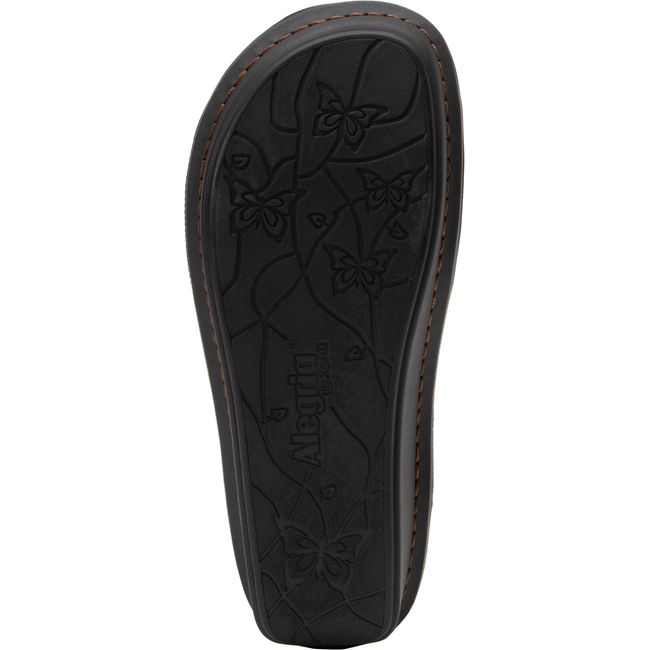 Sole of Women&#39;s Alegria Vienna Sandal in Delicut Tawny Brown