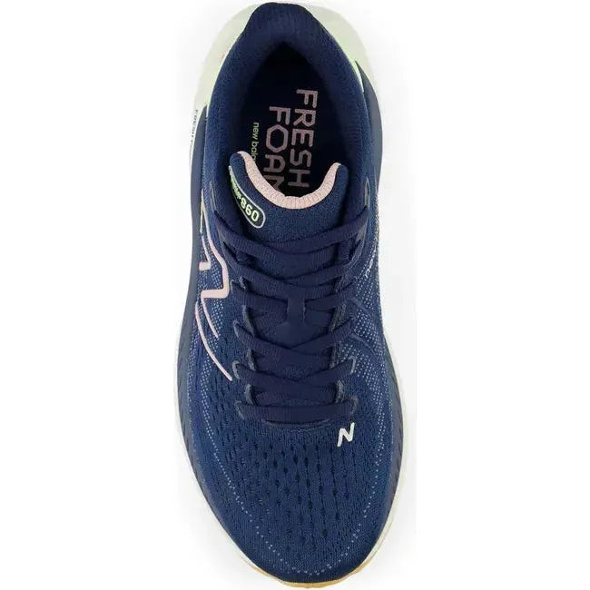 New Balance Women's 860 V13 Running Shoe NAVY/ORB PINK W86013A