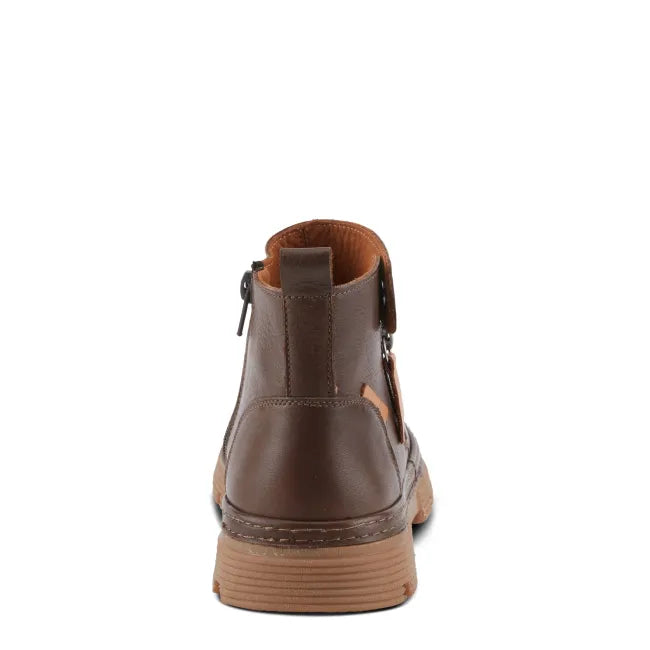 Heel of dark brown leather Spring Step Women&