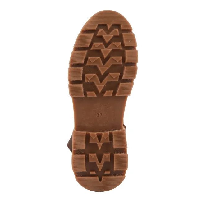 Sole of dark brown leather Spring Step Women&