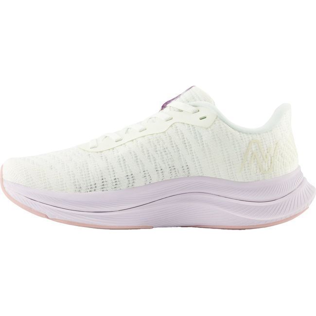 New Balance Women's FuelCell Propel V4 Running Shoe Sea Salt/Purple Fade WFCPRWV4