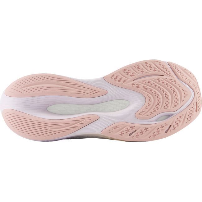 New Balance Women's FuelCell Propel V4 Running Shoe Sea Salt/Purple Fade WFCPRWV4