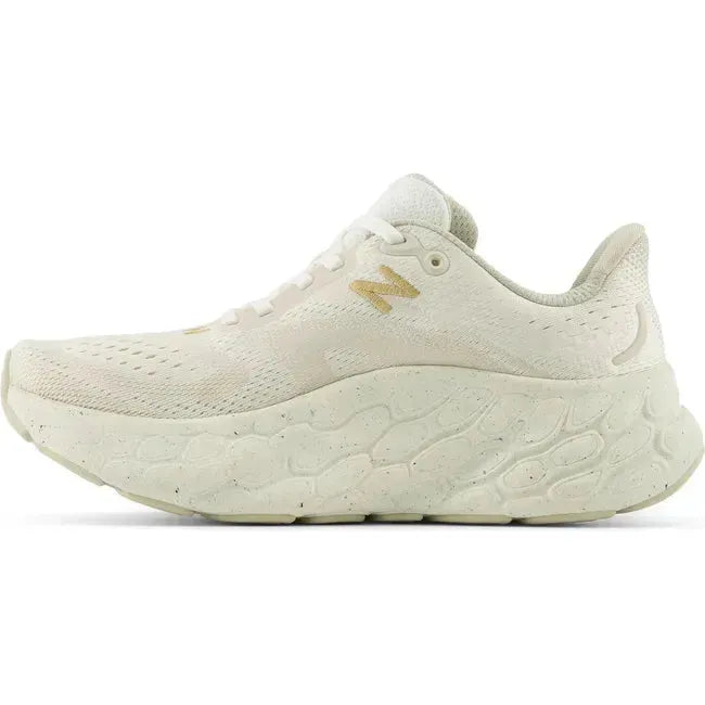 New Balance Women's Fresh Foam X More V4 Running Shoe ANGORA/SEA SALT WMORWS4