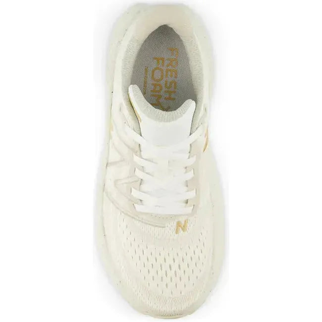 New Balance Women's Fresh Foam X More V4 Running Shoe ANGORA/SEA SALT WMORWS4