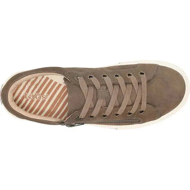 Taos Women&#39;s Z Soul Lux Sneaker Dark Taupe ZSX-14134-DTPN