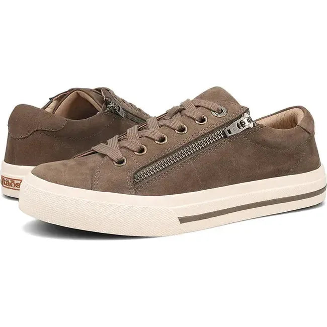 Taos Women&#39;s Z Soul Lux Sneaker Dark Taupe ZSX-14134-DTPN