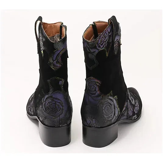 L'Artiste Women's Ladyluck-Shine Bootie PURPLE MULTI/BLACK LADYLUCK PRM