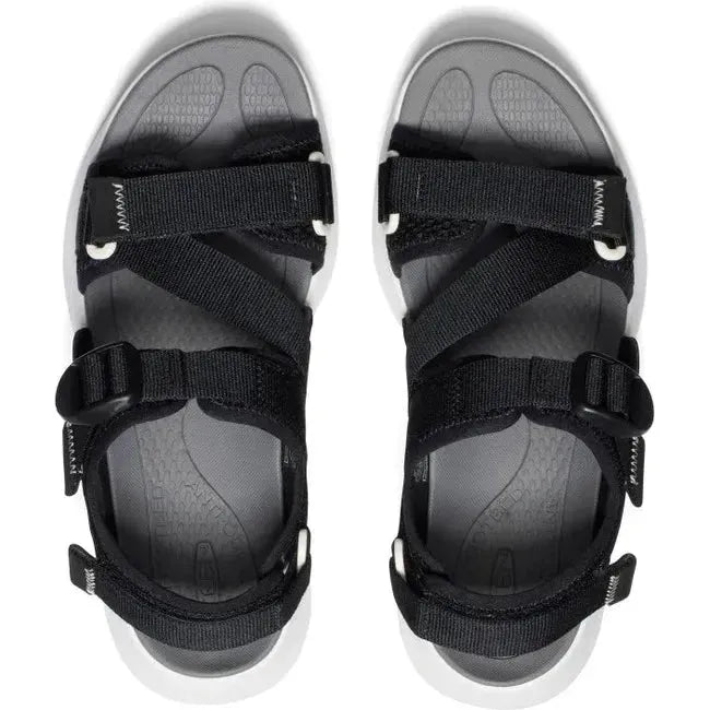 Keen Women&#39;s Elle Sport Backstrap Black/Steel Grey Sandal 1028616