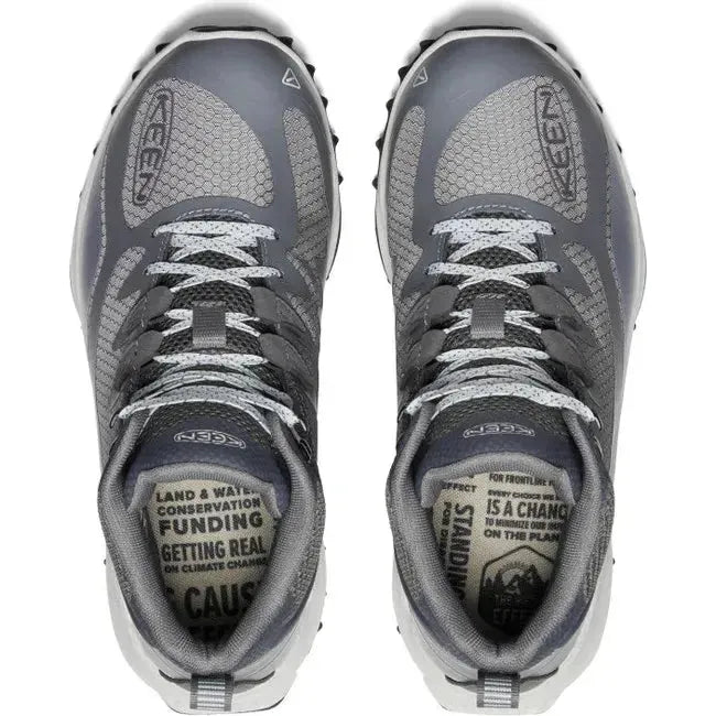 Keen Women&#39;s Zionic Mid Waterproof Steel Grey/Magnet Hiking Boot 1028177