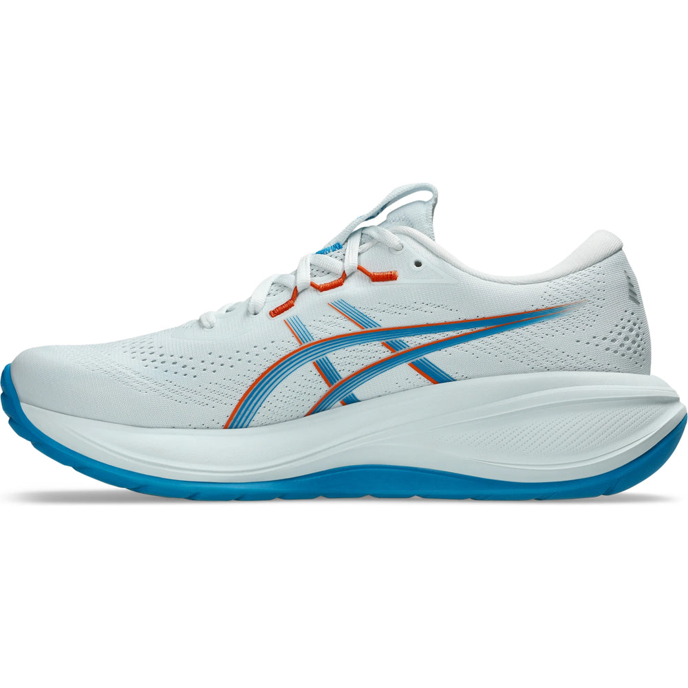 Inside of ASICS Men's Gel-Cumulus 28 Running Shoe in Arctic Blue/Aegean Blue