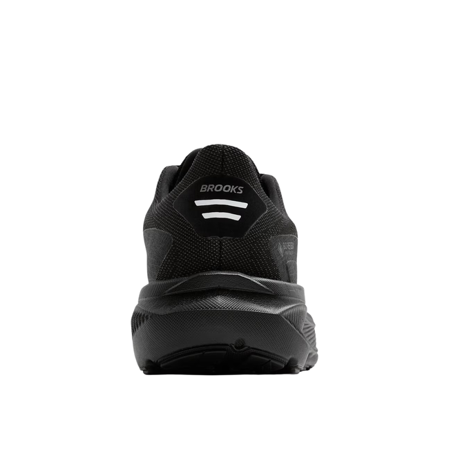 Heellof Brooks Women's Ghost 17 GTX Running Shoe in all black