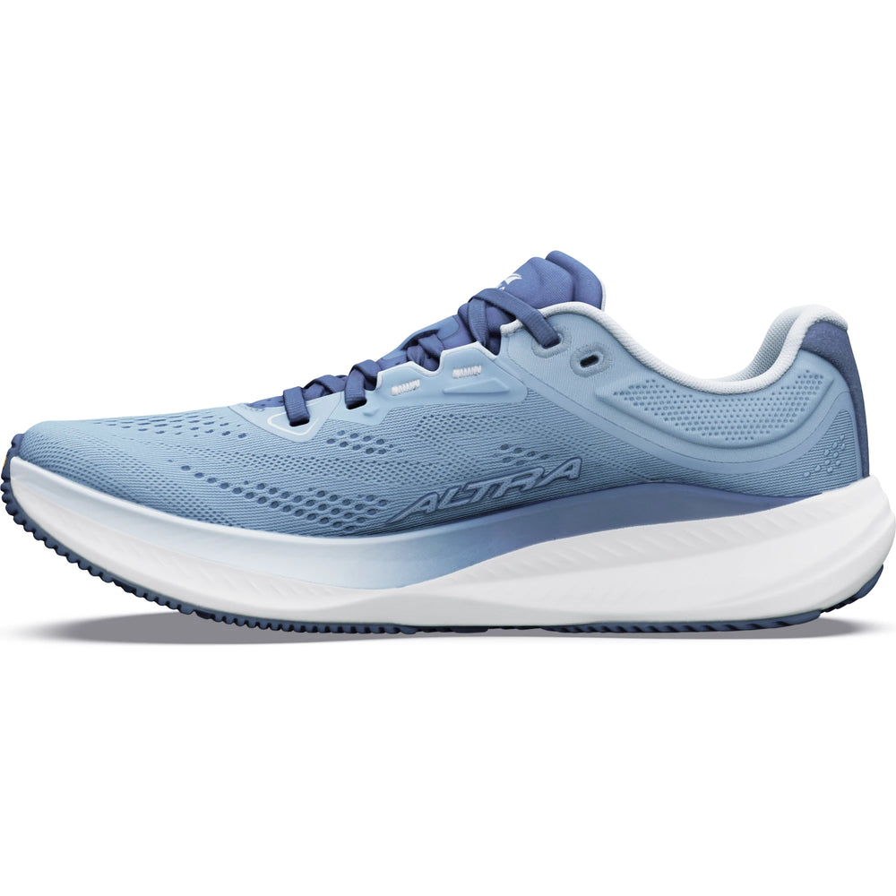 Altra Women's Torin 9 in Windward Blue/White, medial side view