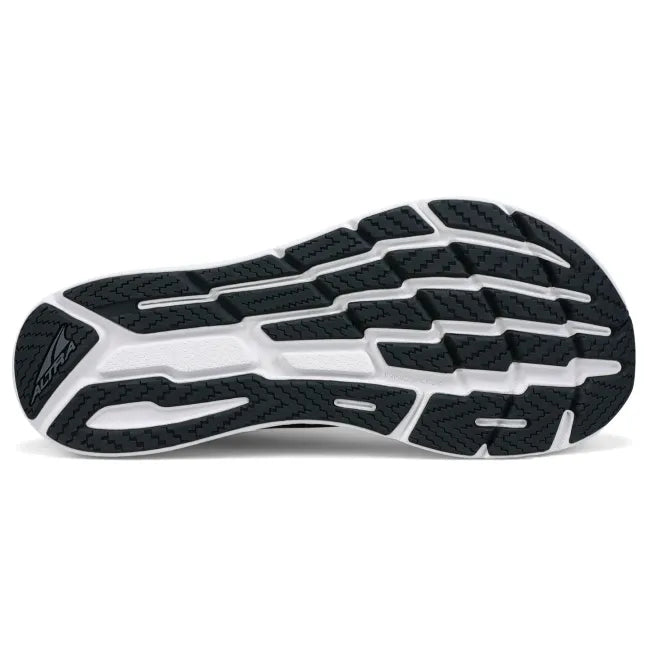 White sole of Altra Men's Torin 7 Running Shoe in Black
