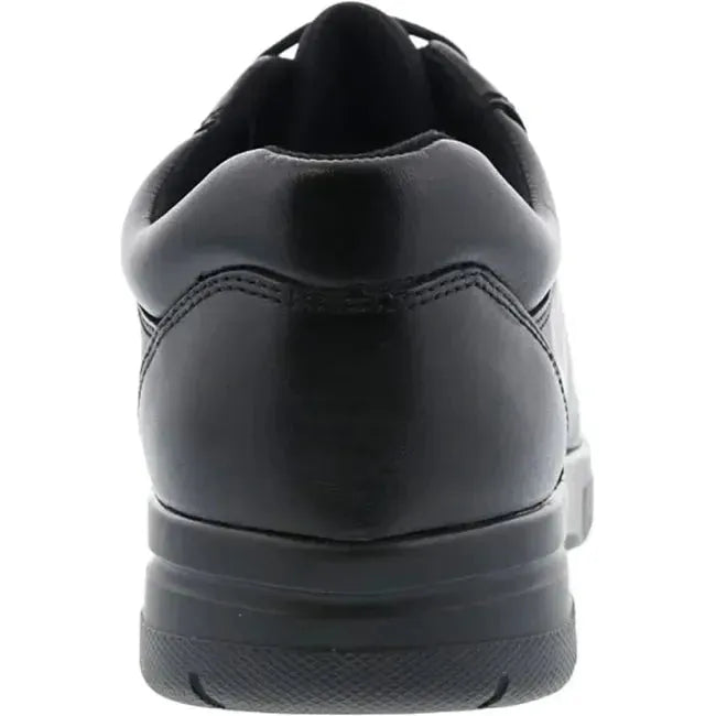 Drew Men's Drifter Shoe Black Leather/Black Stretch 40204-99