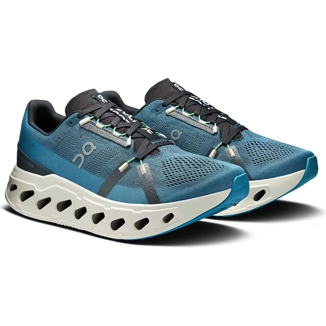 Pair of Men's On Running Cloudeclipse Running Shoes in Blue Niagara and Ivory