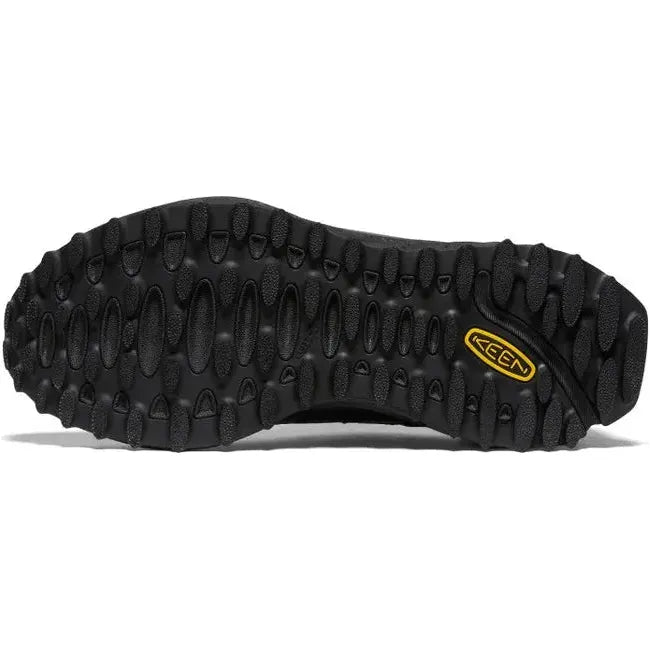 Keen Men&#39;s Zionic Waterproof Black/Black Hiking Shoe 1028051