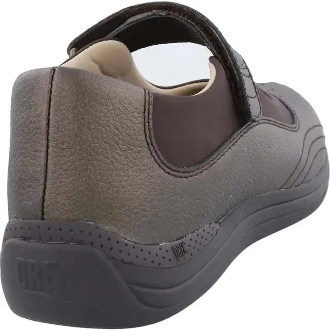 Drew Rose Women s Mary Jane Copper Metallic 7 Wide