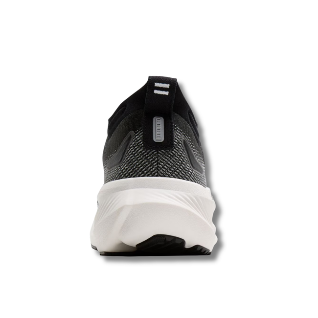 Heel of Brooks Women's Glycerin 23 Running Shoe in Black and White