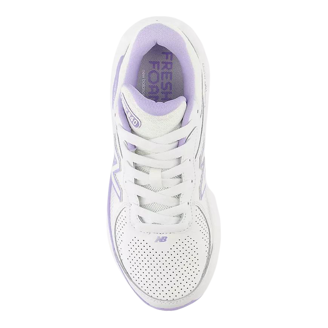 New Balance Women's Fresh Foam X 840F Walking Shoe White/Lilac Glo WW840FW1