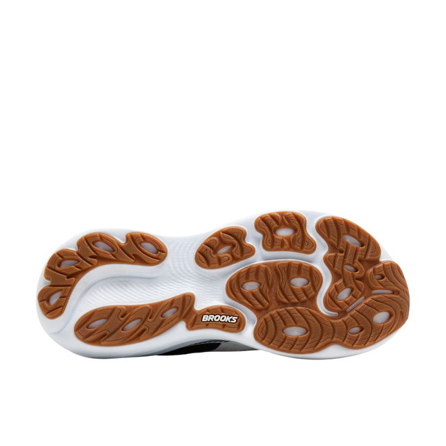 Sole of Brooks Women's Adrenaline GTS 25 Running Shoe in White 