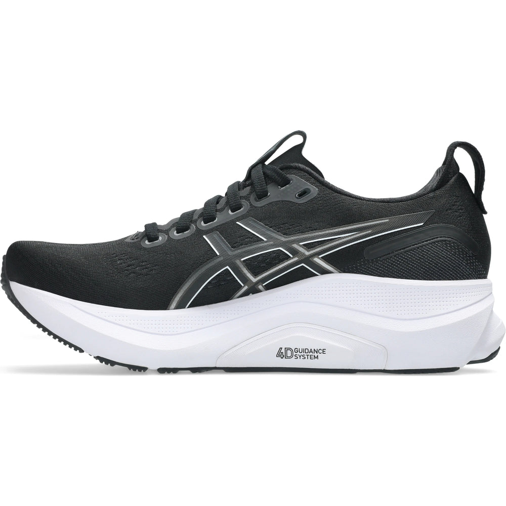 Inside of ASICS Women's Gel-Kayano 32 Running Shoe in Black/White