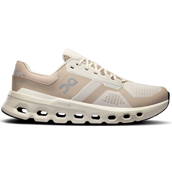 Side of On Running Men's Cloudrunner 2 Running Shoe Desert Beige