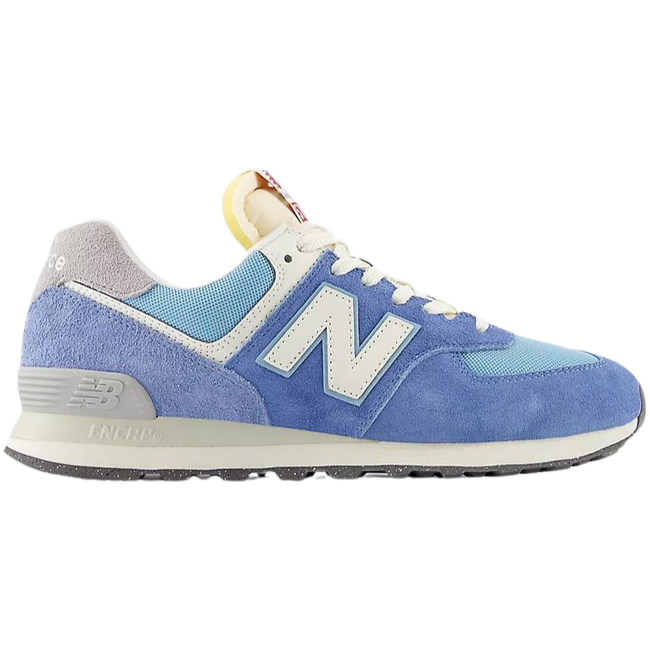 New Balance Unisex 574 Lifestyle Shoe Blue Laguna Sea Salt U574RCA