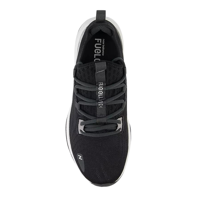 New Balance Men's FuelCell Training V2 Cross Training Shoe BLACK/BLACKTOP/SILVER METALLIC MXM100K2