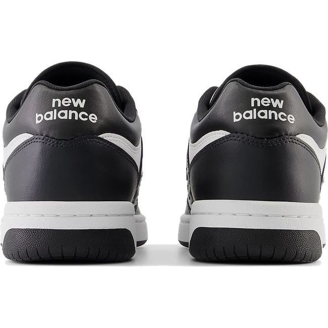 New Balance Unisex 480 Lifestyle Shoe White/Black BB480LBA