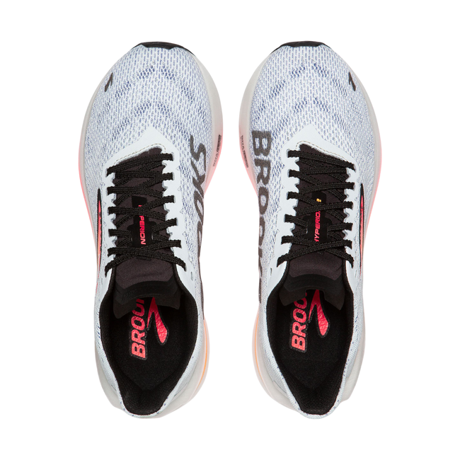 Brooks Men's Hyperion 2 Running Shoe Illusion/Coral/Black 110432-443