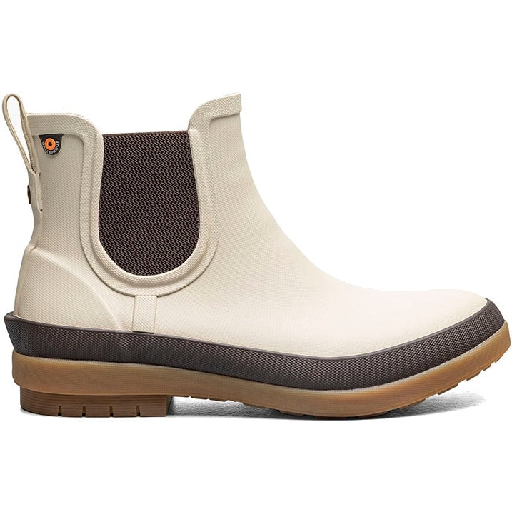 Side of Bogs Women's Amanda Chelsea II Rain Boot in Oatmeal