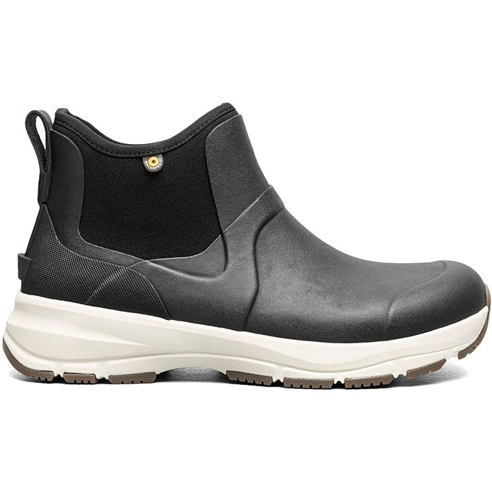 Side of Bogs Men's Spruce Chelsea Rain Boot in Black
