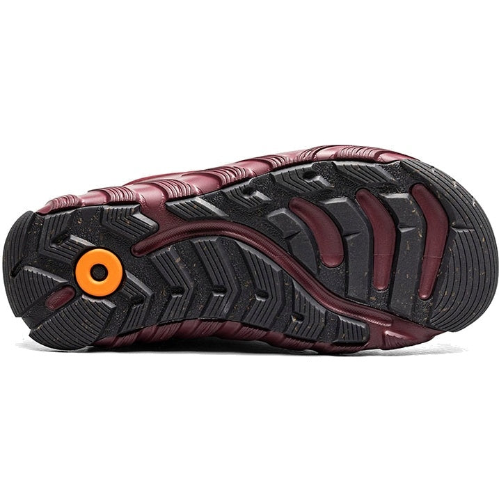 Sole of Bogs Unisex Boga Boot Mid in Dark Cherry