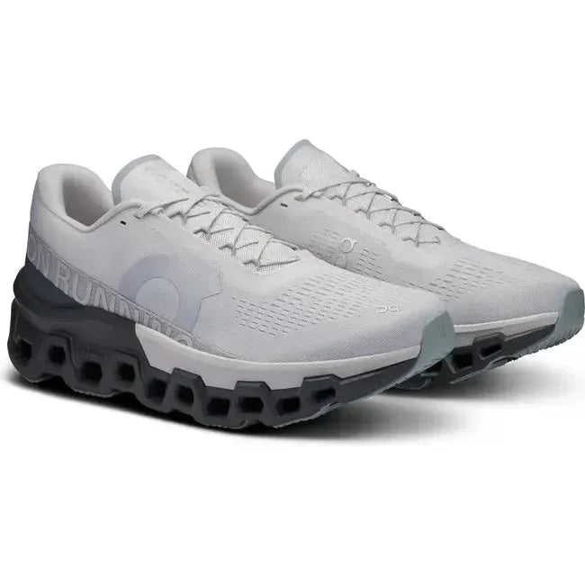 On Running Men's Cloudmonster 2 Running Shoe Frost/Rock 3ME10122564