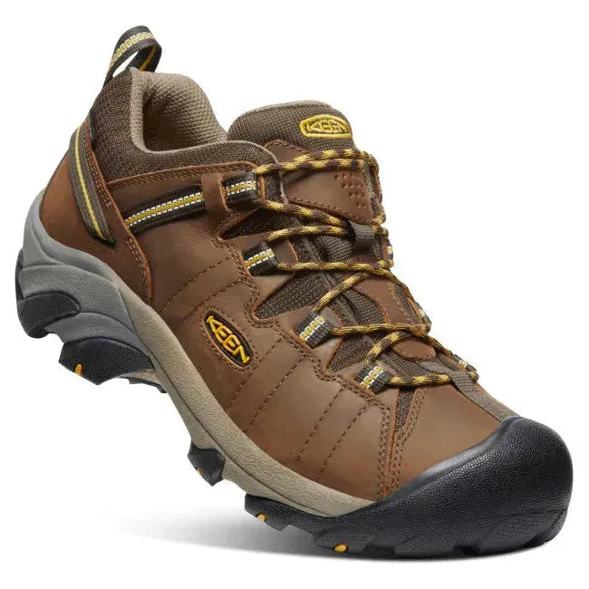 Keen Men&#39;s Targhee II Waterproof Shoe Cascade Brown/Golden Yellow 1008417