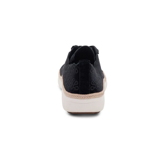 Rear heel view of Aetrex Women&