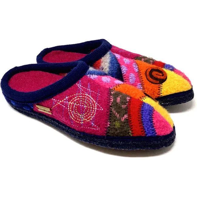 Haflinger Women's Calypso Slipper Strawberry 615033-71