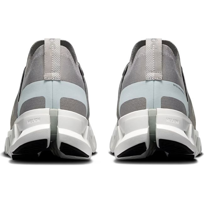 Heels of Men's On Running Cloudswift 4 Running Shoes in Alloy Glacier grey