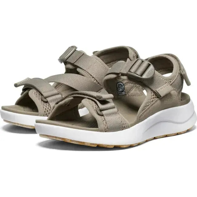 Keen Women&#39;s Elle Sport Backstrap Brindle/Star White Sandal 1028616