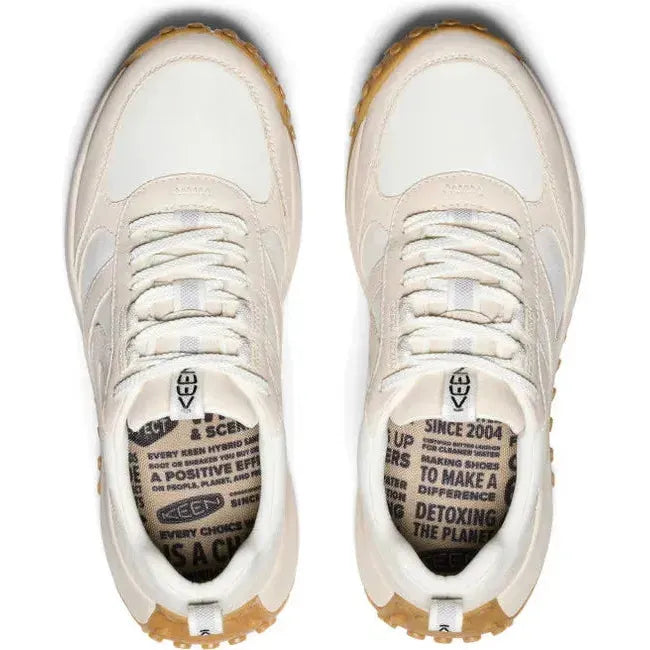 Keen Women's KS86 Leather Sneaker Birch/Star White 1029769