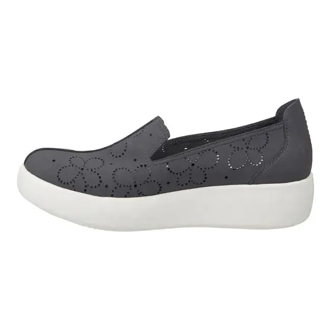Off The Beaten Track Coexist Slip On Shoe Grey
