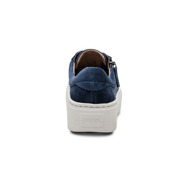 Rear heel view of Aetrex Women&