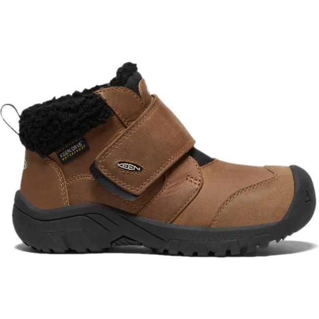 Keen Kids Kootenay IV Mid Waterproof (Toddler) Toasted Coconut Vapor 1026750
