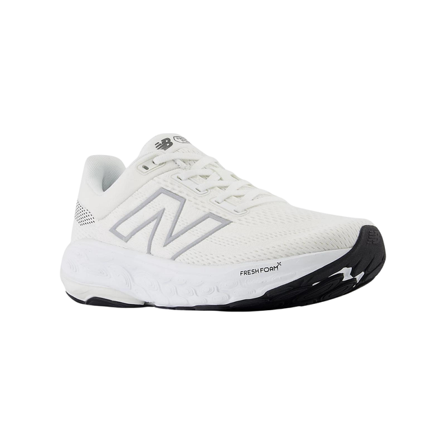 New Balance Women's Fresh Foam X 860 V14 Running Shoe WHITE/SEA SALT/BLACK W860C14