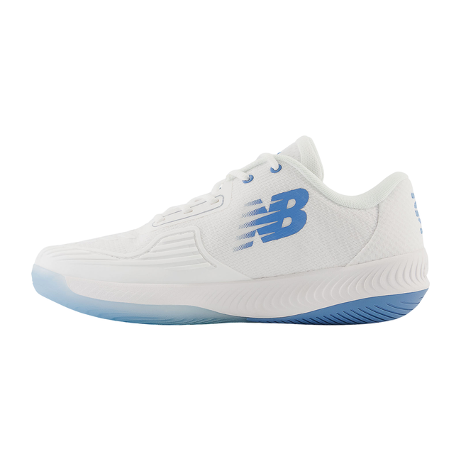 New Balance Women's 996 V5 Tennis Shoe WHITE/NAVY/HI-LITE WCH996N5