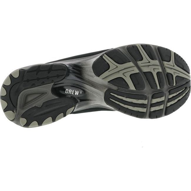 Drew Men's Exceed Shoe Black Mesh/Black Stretch 40827-19